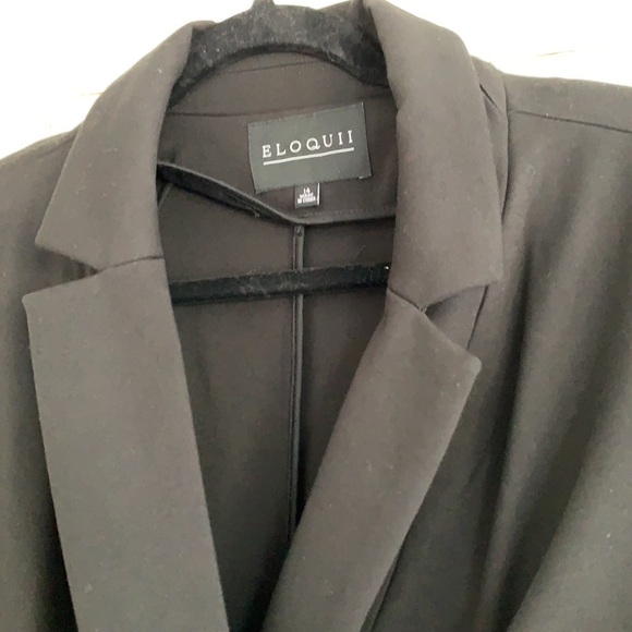 Eloquii black blazer - Picture 2 of 7